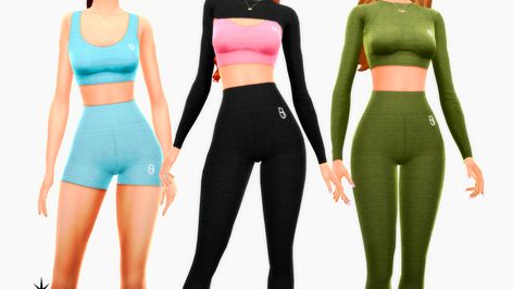 SPORTSWEAR COLLECTION ⚽ | Patreon Sims 4 Sports Wear Cc, Sims 4 Cc Sportswear, Sportswear Collection, Sims Clothes, Sports Costume, 4 Characters, Sims 4 Characters, Sims4 Cc, Sims Mods