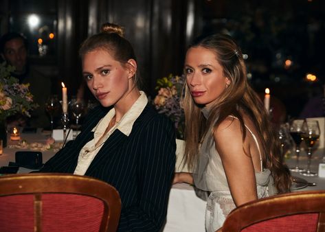 A Look Inside Vogue100's Paris After Dark Dinner Party at Le Bristol | Vogue Dark Dinner Party, Julia Hobbs, Candlelit Table, Vogue Editors, Heart Evangelista, Romantic Room, Vogue Japan, Dinner Dress, Rupaul