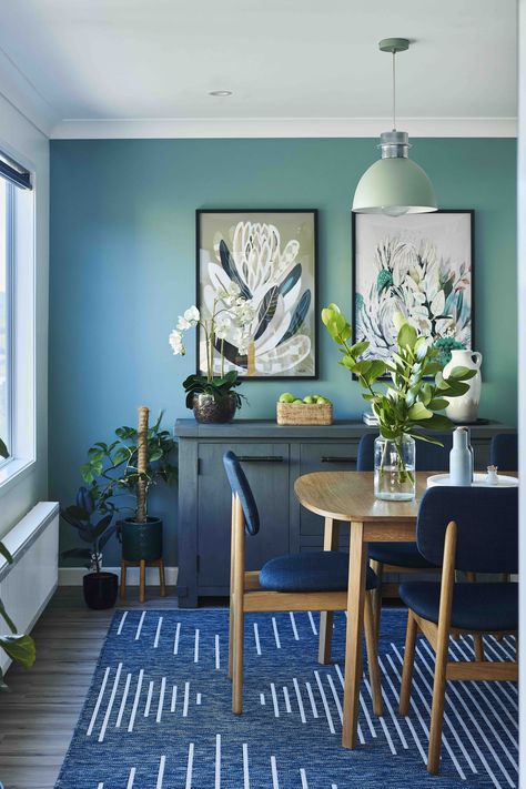 If you’ve been thinking about renovating and refreshing your home’s living or dining space, or wondering how a designer can help you make the right colour and design choices, then this project is one for you. We speak to interior design Abbie Chapman, from Abbie Chapman Design, who tells us about her latest project. #house #design #designinspo #resene #paint #renovation Living Dining Room Colour Schemes, Dining Room Colours, Paint Renovation, Houses Painting, Dining Room Colour Schemes, Dining Rug, Project House, Dining Ideas, Dining Room Paint