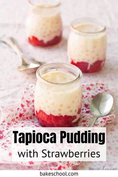 Homemade Tapioca Pudding, Tapioca Pudding Recipe, Tapioca Dessert, Peach Crumble Pie, Blueberry Rhubarb, Chocolate Crumble, Easy Summer Dessert, Fresh Strawberry Recipes, Coconut Chia Pudding