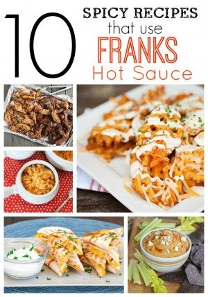 Tasty Easy Recipes, Franks Hot Sauce, Buffalo Recipe, Franks Red Hot, Hot Sauce Recipes, Homemade Burgers, Best Instant Pot Recipe, Spicy Food, Frugal Meals