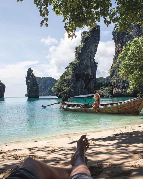 Thetravellingnomads™️ on Instagram: “The perfect day with @aswetravl island hopping around Koh Yao Noi, a world away from anyone else ✨ . . . . . #kohyaonoi #kohyaoyai #phangan…” Thailand Island Hopping, Thai Islands, Thailand Trip, Koh Phangan, Island Paradise, Exotic Places, Remote Island, The Perfect Day, Island Hopping