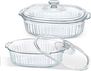 Amazon.com: Best Ever Casseroles Mac And Cheese Baked, Brioche Bread Pudding, Glass Bakeware Set, Baked Meatballs, Baking Dish Set, Glass Bakeware, Cheese Baked, Steamed Fish, Brioche Bread