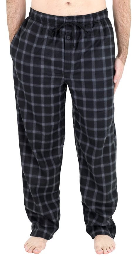 PRICES MAY VARY. 100% Polyester Imported Pull On closure Machine Wash Soft fleece fabric Covered elastic waisband with draw cord Side seam pockets Button fly Stock up on this Fruit of the Loom Men's Fleece Sleep Pant that has a roomy fit giving you maximum comfort. You won't want to wear anything else. Whether you're ready to go to sleep or just lounging around the house this Men's Fleece Sleep Pant is sure to keep you comfortable and cozy throughout the day. This sleep pant is made from a soft Soft Pajama Pants, Mens Pajama Pants, Fleece Pajama Pants, Fleece Pajamas, Pajama Pant, Sleep Pants, Mens Pajamas, Mens Fleece, Pajama Bottoms