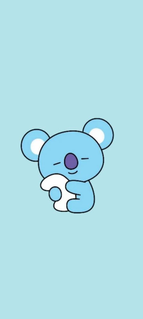 Koya Bt21 Drawing, Koya Drawing, Rm Bt21 Koya, Bt21 Koya Wallpaper, Koya Bt21 Wallpaper, Koya Wallpaper, Bts Don't Touch My Phone, Koya Bt21, Tufting Ideas