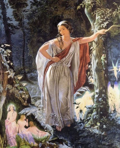 John Simmons, Fairy Paintings, A Midsummer Night's Dream, Midsummer Night's Dream, Vintage Fairies, Midsummer Nights Dream, Vintage Art Prints, Fairy Art, Dream Art