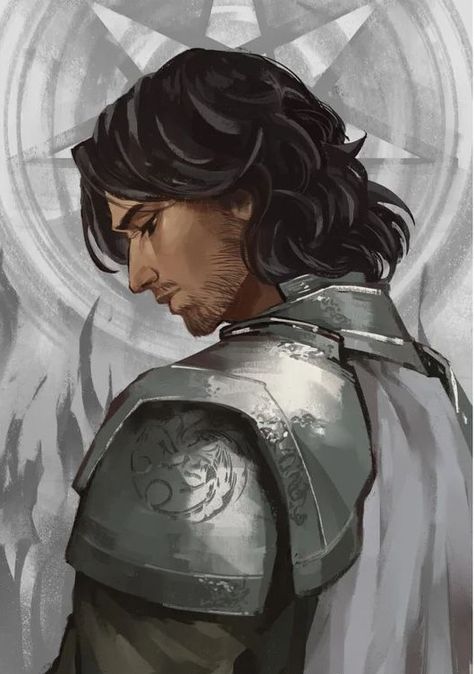 Criston Cole, Asoiaf Art, Song Of Ice And Fire, Ice And Fire, Game Of Thrones Art, Knight Art, House Of The Dragon, House Of Dragons, Character Design Male