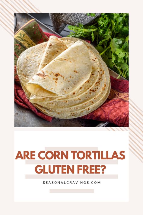 Corn tortillas are a staple used in Mexican cooking for tacos, enchiladas, taquitos, and even corn tortilla chips. Their fun soft, foldable shape makes them the perfect vessel for delicious fillings like pork, taco meat, grilled chicken or steak, and lots of toppings. Generally, they are made simply with three ingredients and can be found readily in most supermarkets. Gluten Free Corn Tortillas, Corn Tortilla Recipes, Homemade Corn Tortillas, Gluten Free Tortillas, Food Advice, Farm Wife, Tortilla Recipe, Homemade Tortillas, Tortilla Wraps