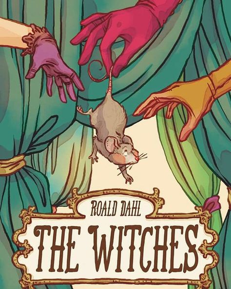 Roald Dalh, The Witches Roald Dahl, Witch Novels, The Witch Movie, Book Sculpture, Witch Books, The Witches, Halloween Books, Book Art Diy