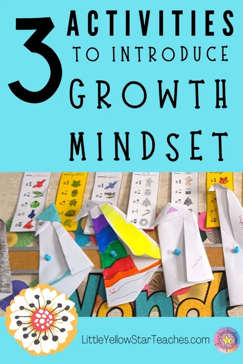 The Growth Mindset, Growth Vs Fixed Mindset Activities, Growth Mindset Bell Ringers Middle School, Growth Mindset Projects, Teaching Growth Mindset To Kids, Growth Mindset Lessons Elementary, Growth Mindset Stem Activities, Mindup Curriculum Activities, Growth Mindset Challenges