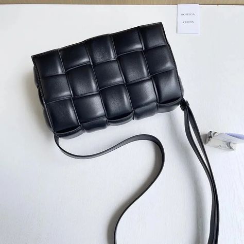 DM FOR ORDER AND DETAILS💼 Bottega Veneta Padded Cassette Bag, Padded Cassette Bag, Bottega Veneta Bag, Black Purse, Foto Ideas Instagram, Black Leather Bags, Black Aesthetic, Bottega Veneta, Louis Vuitton Damier