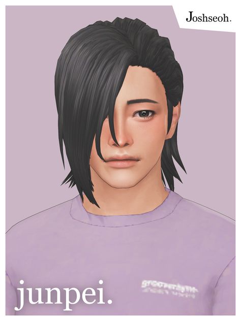 Sims 4 Cc Emo Hair Patreon, Sims 4 Cc Male Emo Hair, Sims Emo Hair Cc, Emo Hair, Sims 2, Sims 3, Sims Mods, Sims 4 Mods, Sims Cc