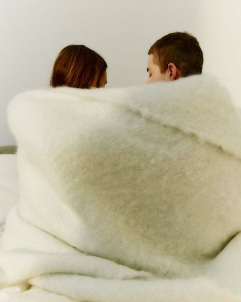 Tekla on Instagram: "Crisp sleepwear and soft mohair blankets are an inviting contrast, captured in an exchange between partners. Discover gifts at teklafabrics.com" Mohair Blanket, The Glass, Blankets, First Love, Make Up, Photographer, Gifts, Instagram