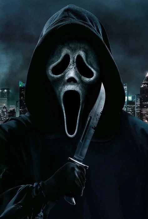 Ghost Face Wallpaper Aesthetic, Scream Characters, Scream Franchise, Ghostface Scream, Scary Movie Characters, Scream 6, Horror Movie Icons, Slasher Movies, Scream Movie