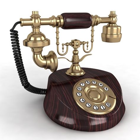 phone Antique Phone Aesthetic, Antique Phones Vintage Telephone, Old Style Telephone, Classic Phones, Old Landline Phone, Antique Phone, Rotary Phone, Vintage Phones, British Colonial Style