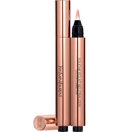 YVES SAINT LAURENT Touche eclat neutralizer in bisque Yves Saint Laurent Concealer, Color Correction Makeup, Dark Circles Makeup, Ysl Touche Eclat, Ysl Makeup, Yves Saint Laurent Makeup, Touche Eclat, Ysl Beauty, Makeup Must Haves