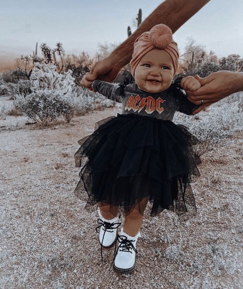 Edgy Pregnancy Outfits, Edgy Baby, Punk Baby, Twin Baby Girls, Western Babies, Baby Momma, Baby Life