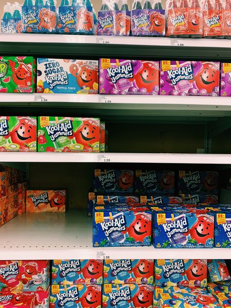 kool-aid jammers Kool Aid Aesthetic, Kool Aid Jammers, Snack Rack, Kool Aid Man, Summer Vision, Baby Moses, Bday Gifts, Kraft Heinz, Kraft Recipes