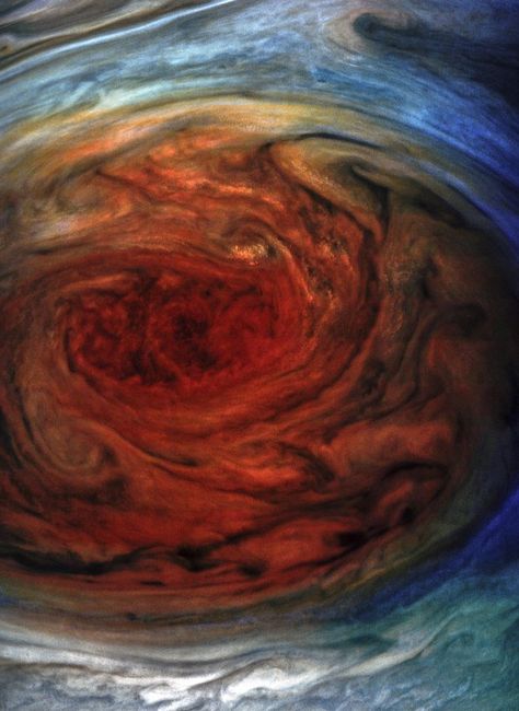 Jupiter Red Spot, Juno Spacecraft, Great Red Spot, Space And Astronomy, Spacecraft, Juno, Solar System, Spot On, Astronomy