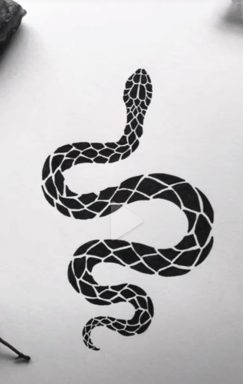 Black Mamba Tattoo, Snake Stencil, Snake Outline, Biker Logo Design, Snake Painting, American Traditional Tattoo Ideas, Snake Illustration, Traditional Tattoo Ideas, Traditional Tattoo Designs