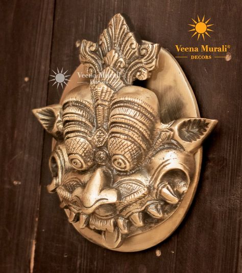 Door Knocker, Indian Gods, Door Knockers, Shopping Store, Online Shopping Stores, Door Design, Antique Brass, Lion Sculpture, Online Shopping