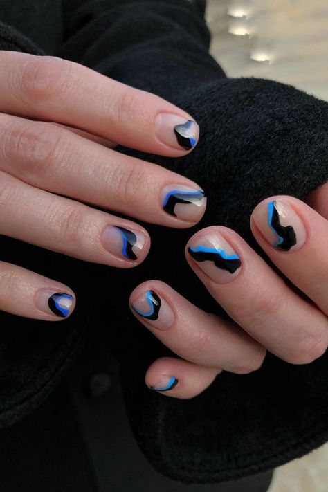 Minimal Nails Art, Mens Nails, Cow Nails, Punk Nails, Hard Nails, Subtle Nails, Grunge Nails, Minimal Nails, Studded Nails