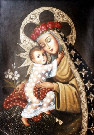 St. Rose of Lima | Flickr - Photo Sharing! Saint Rose Of Lima, Rose Of Lima, St Rose Of Lima, Icon Pictures, Blessed Mary, 23 August, Queen Of Heaven, Blessed Mother Mary, The Virgin Mary