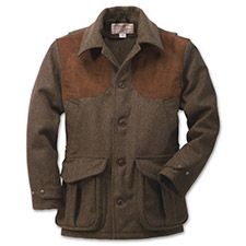 Filson Shooting Clays Coat: Style and function Mens Spring Jackets, Hunting Fashion, Mens Outdoor Fashion, Man Outfit, Country Attire, Hunting Jacket, Mens Fashion Rugged, Country Fashion, Hunting Jackets