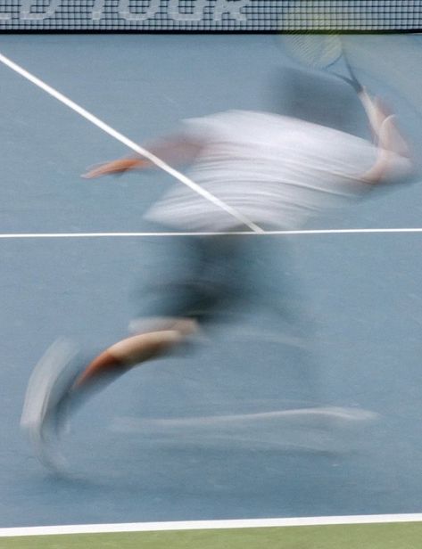 Tennis Photography, Tennis Aesthetic, Motion Blur, Tennis Player, Sports Photography, Sports Design, Wimbledon, The Court, Art Direction