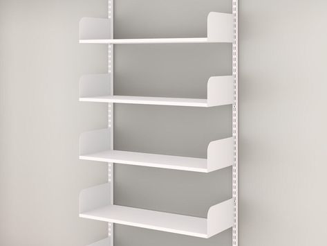 Sparring by Elfa - Shelving system Traditional- framework | Elfa Elfa System, Bedroom Bookshelves, Interior Brochures, Elfa Shelving, Room Bookshelf, Shelving Solutions, Wardrobe Solutions, Shelving Systems, Smart Storage