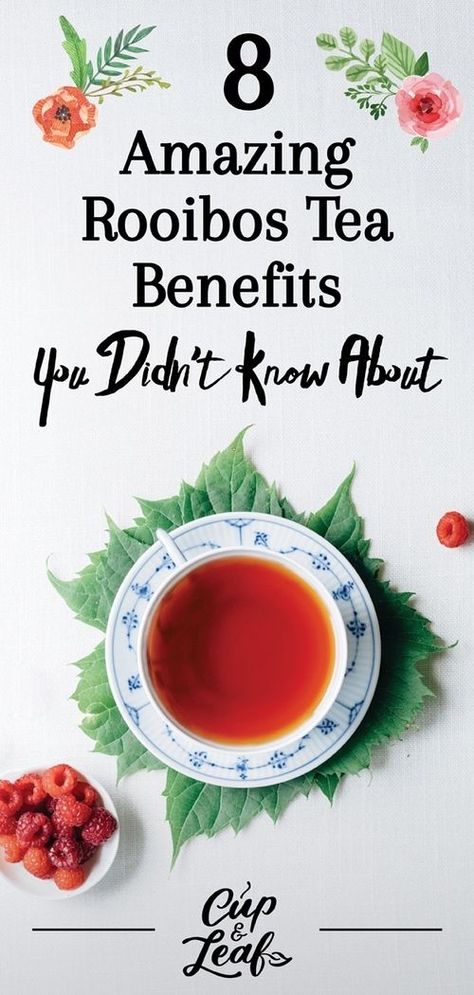 8 Amazing Rooibos Tea Benefits You Didn't Know About - Cup & Leaf Rooibos Tea Benefits, Detox Tea Benefits, Medicinal Recipes, Ginger Tea Benefits, Detox Tea Cleanse, Tea Facts, Skincare Recipes, Detox Tea Recipe, Tea Cleanse