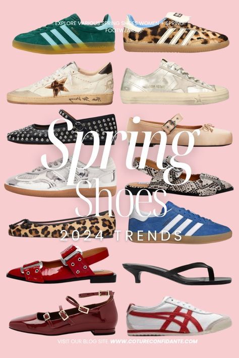 Top 10 Spring Shoes 2024 Trends #WomensFashion #OutfitIdeas #springfits #springoutfit #outfitinsparation. https://whispers-in-the-wind.com/category/outfits/?fits !!!Disclosure: This Pin uses affiliate links, which means I may earn a small commission when you click through(images) and make a purchase. Don’t worry, No cost for you! Spring 2024 Trends For Women, Shoe 2024 Trends, Spring Sneakers 2024, Spring 2024 Shoes, Shoes Trend 2024, Shoe Trends 2024 Women, Spring Shoes 2024, Trendy Shoes 2024, 2024 Shoes Trends Women