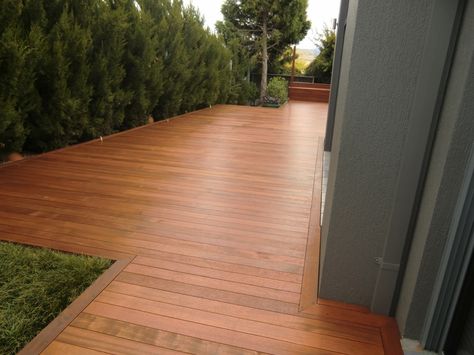 Macro Building Solutions | Merbau Decking Merbau Decking, Outdoor Patio Designs, Front Deck, Patio Designs, Outdoor Deck, Glass Replacement, Home Style, Outdoor Design, Patio Design