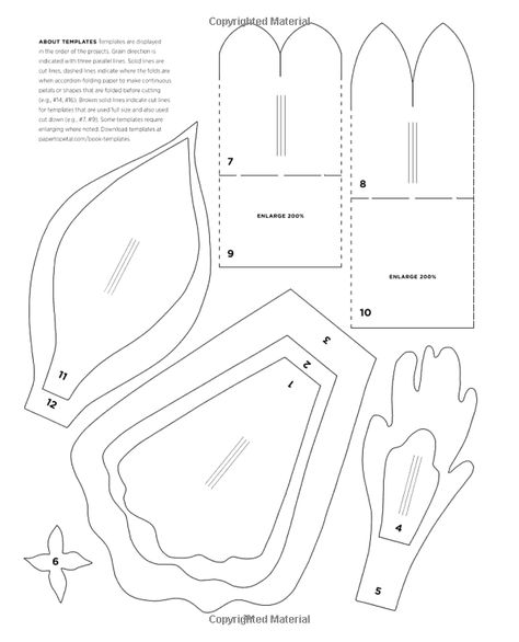 Paper to Petal: 75 Whimsical Paper Flowers to Craft by Hand: Rebecca Thuss, Patrick Farrell, Martha Stewart: 9780385345057: AmazonSmile: Books Paper Flower Templates Pdf, Paper Flower Printable Templates, Free Paper Flower Templates, Flower Petal Template, Flower Templates Printable, Săpunuri Handmade, Paper Flower Patterns, Fleurs Diy, Large Paper Flowers