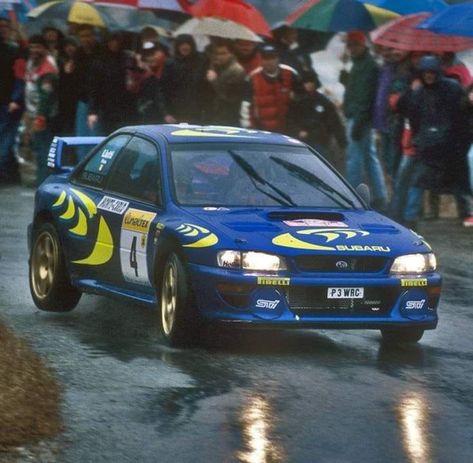 Subaru 22b, Subaru Wrc, Subaru Impreza Wrc, Subaru Rally, Initial D Car, World Rally Championship, Colin Mcrae, Subaru Cars, Rally Racing