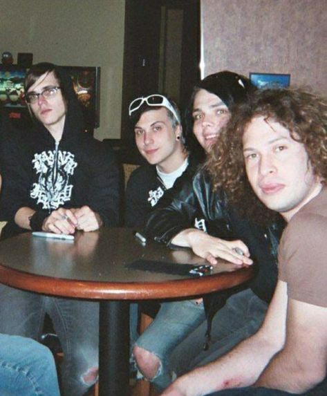 Emo Things, Emo Phase, Mcr Memes, Ray Toro, Emo Stuff, Emo Trinity, I Love Mcr, Mikey Way, Punk Music