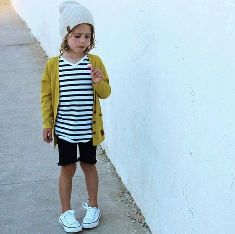 Striped V Neck T Mustard Cardi Beige Knit Beanie www.beauhudson.co Beau Hudson, Australian Fashion Designers, Online Kids Clothes, Pixie Dust, Australian Fashion, Clothes Online, Knit Beanie, Fashion Designer, Mustard