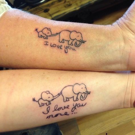 Mother And Daughter Tatoos, Mother Daughter Tat, Mother Son Tattoos, Mom Daughter Tattoos, Daughter Tattoo, Mother Tattoos, Tattoo For Son, Disney Tattoo, Geniale Tattoos