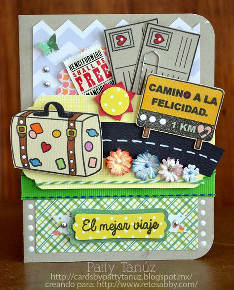 EL MEJOR VIAJE.... - Scrapbook.com Travel Album, Tag Ideas, Travel Cards, Photo Scrapbook, Bee Design, Travel Scrapbook, Buy Handmade, Scrapbook Albums, Craft Materials