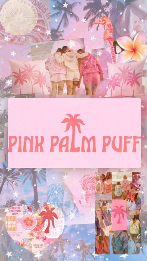 #preppy #pink palm puff hoodie Puff Hoodie, Preppy Pink, Big Girl Rooms, Birthday Wishlist, Christmas Wishlist, Girl Room, Christmas Birthday, Christmas List, Aesthetic Pictures