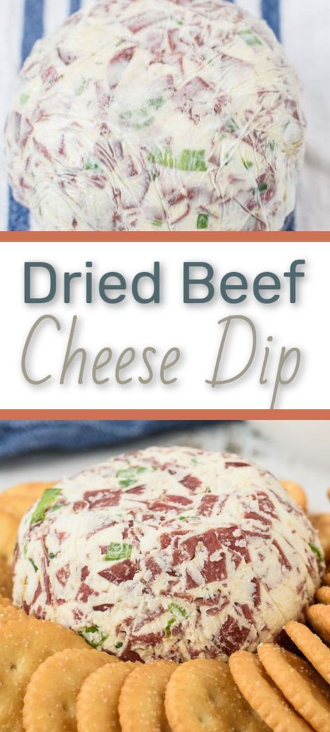 Dried Beef Cheeseball, Dried Beef Cheeseball Recipes, Beef Cheeseball, Dried Beef Cheese Ball, Beef Cheese Ball, Beef Ball, Ball Cheese, Lil Smokies, Cream Cheese Ball