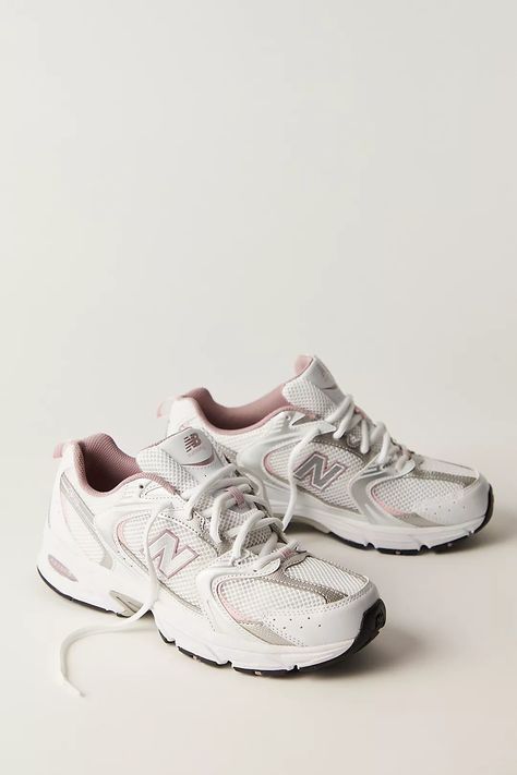 New Balance 530 Sneakers | Free People 530 New Balance, New Balance 530 White, Winter Must Haves, Pink Fits, Casual Sneakers Women, Low Boots, New Balance Sneakers, New Balance Shoes, Sleek Fashion