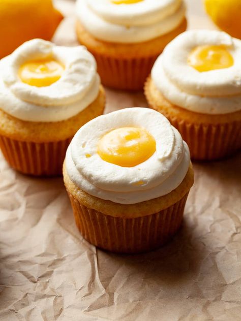 Gluten Free Lemon Cupcakes - The Gluten Free Austrian Gf Lemon Cupcakes, Lemon Curd Gluten Free, Gluten Free Lemon Cupcakes Easy, Gluten Free Lemon Raspberry Cupcakes, Lemon Polenta Cake Gluten Free, Paleo Lemon Muffins, Gluten Free Lemon Cupcakes, Lemon Curd Cupcakes, Lemon Cupcake Recipe