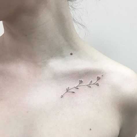 Wildflowers Tattoo, Clavicle Tattoo, Wildflower Tattoo, Bone Tattoos, Shape Tattoo, Collar Bone Tattoo, Hip Tattoo, Pattern Tattoo, Little Tattoos