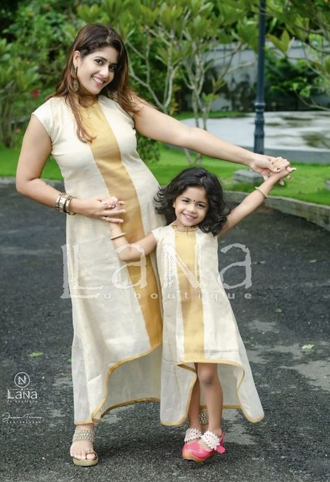 Kerala Style Pattupavada For Kids, Kerala Pattu Pavada For Kids, Onam Dress Churidar, Onam Dress For Baby Girl, Pattu Pavada Women, Onam Dress For Kids, Onam Special Dress, Onam Dress Ideas, Onam Outfits Ideas