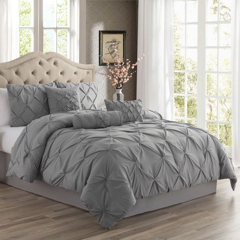 BYB Rose Quartz Pin Tuck Comforter - Bed Bath & Beyond - 20709385 Pintuck Bedding, Modern Comforter Sets, Pintuck Comforter, Coral Bedding, Modern Comforter, Grey Comforter Sets, Blue Comforter Sets, Bedding Comforter, Down Comforters