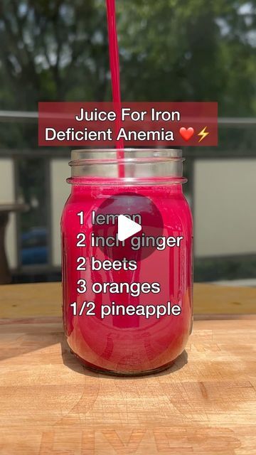 Iron Juice Recipes, Juices For Low Iron, Iron Boosting Juice Recipes, Beet Juice Recipe For Iron, Juice For Iron Deficiency, Smoothies Rich In Iron, Healthy Water Drinks, Acupressure Therapy, Juicy Juice