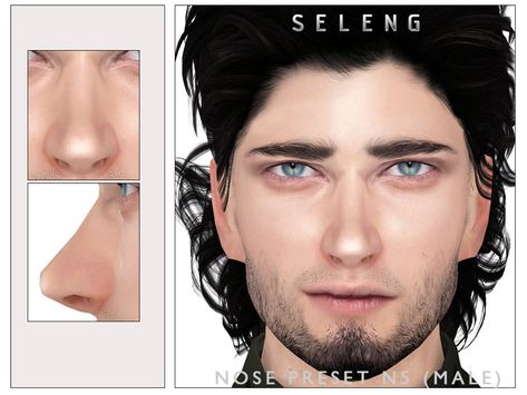 The Sims Resource - Nose preset N5 (male) Body Presets, Mods Sims 4, Sims 4 Hair Male, The Sims 4 Skin, The Sims 4 Pc, Sims 4 Cc Makeup, Sims 4 Cc Skin, Sims 4 Body Mods, Sims 4 Cc Folder