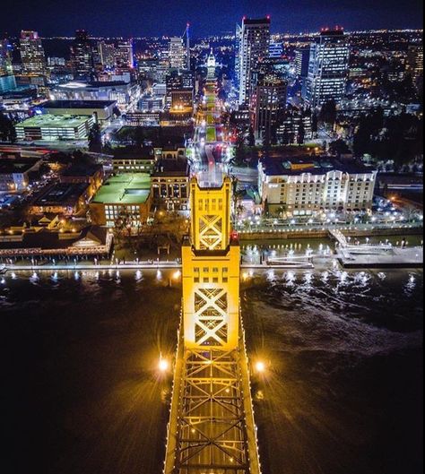 Sacramento, Ca Tiana Parker, Breathtaking Places, Beautiful Cities, Sacramento California, Lost Weight, Bay Bridge, Diet Plans, Tower Bridge, City Life