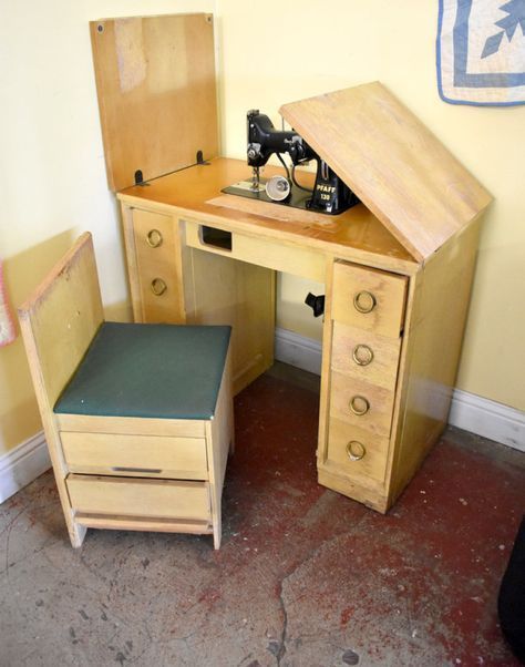 Old sewing tables